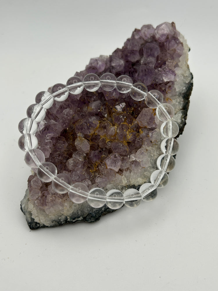 Edelsteinarmband Bergkristall