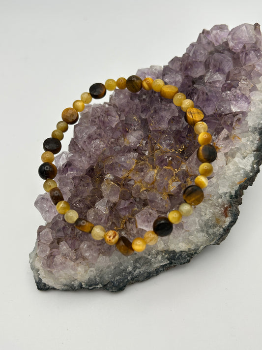 Edelsteinarmband Tigerauge