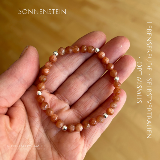 Edelsteinarmband Sonnenstein