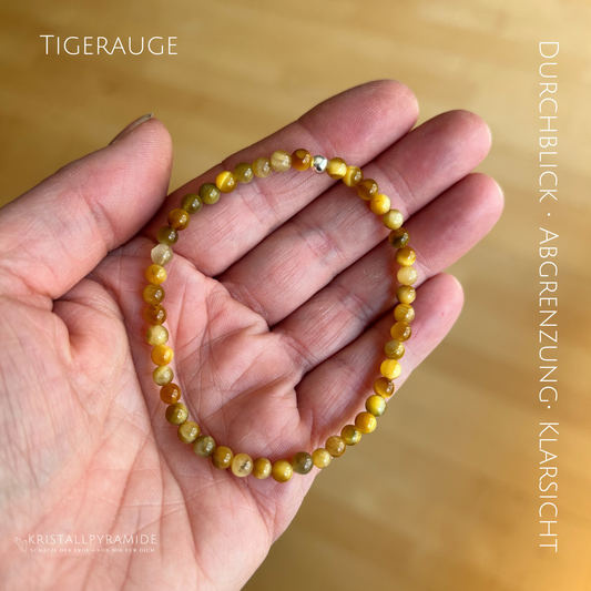 Edelsteinarmband Tigerauge