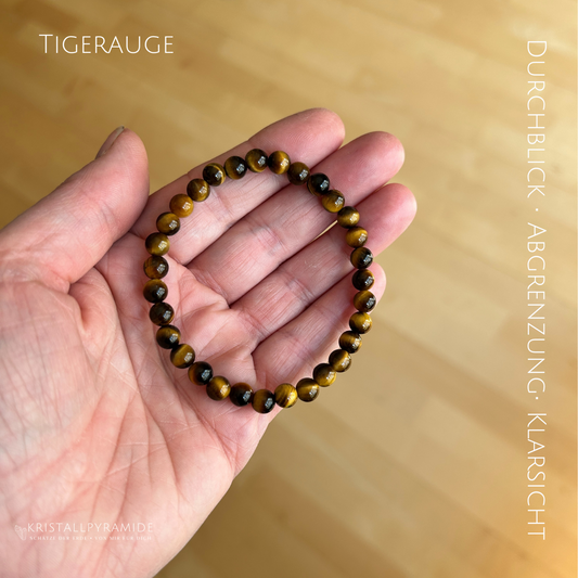 Edelsteinarmband Tigerauge