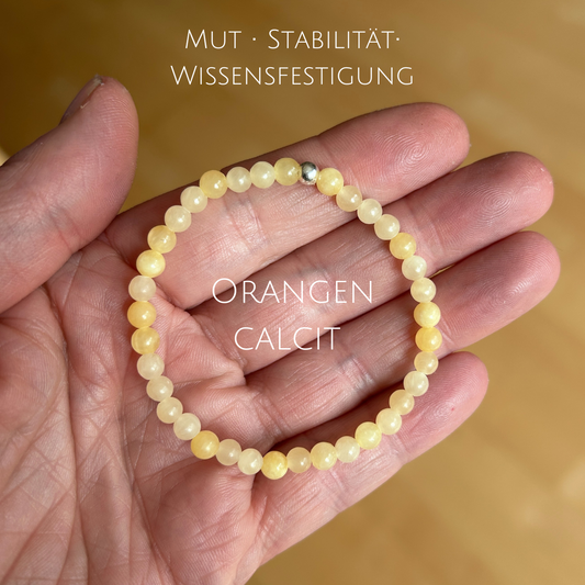Edelsteinarmband "Mut, Stabilität, Wissensfestigung