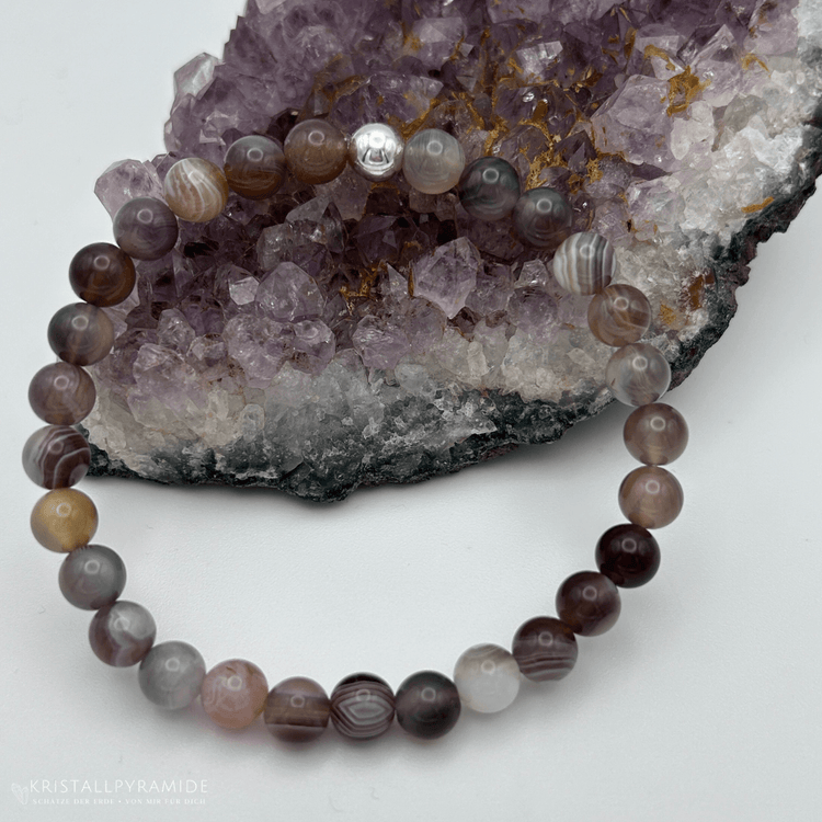 Edelsteinarmband Achat (Botswana)