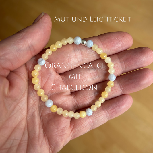 Edelsteinarmband "Mut und Leichtigkeit"