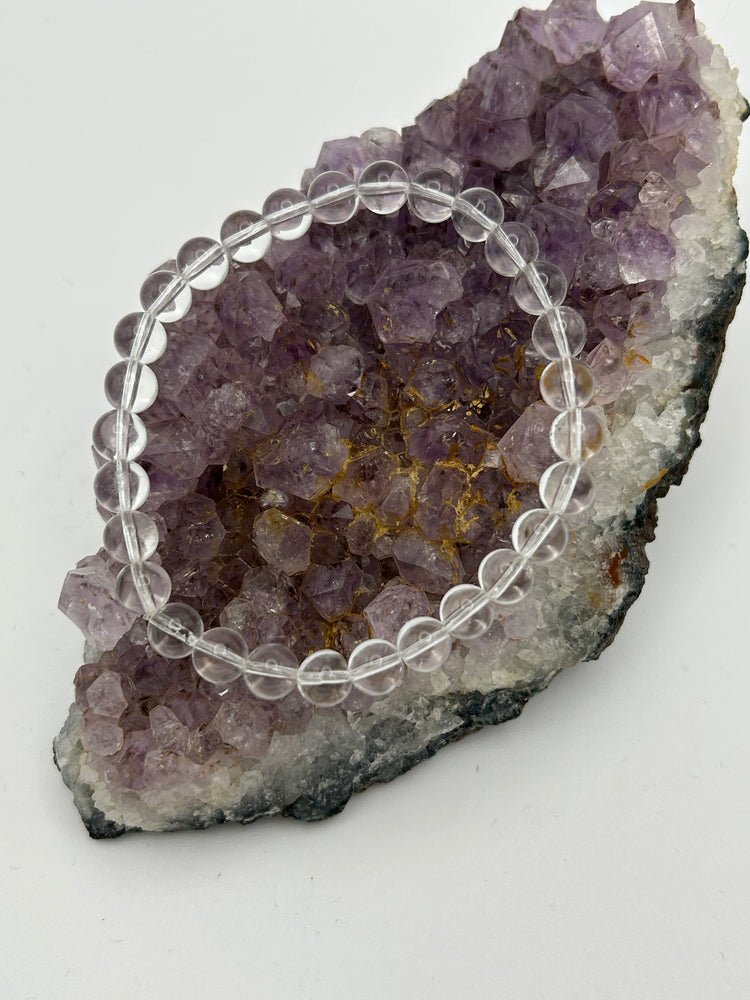 Edelsteinarmband Bergkristall