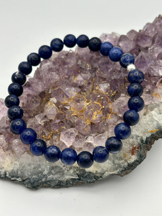 Edelsteinarmband Sodalith