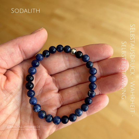 Edelsteinarmband Sodalith